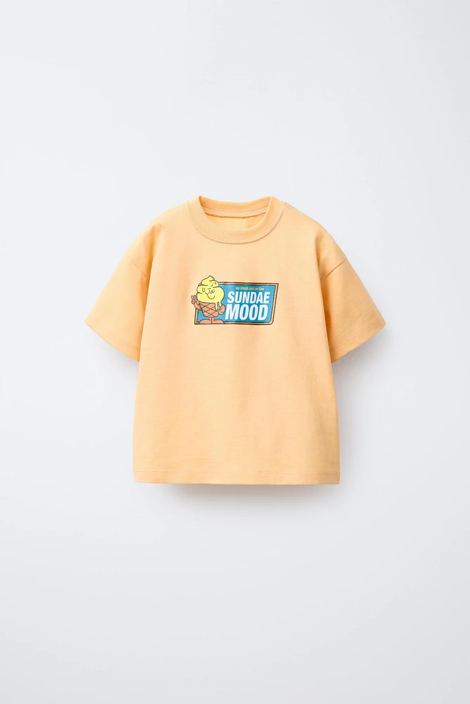 ICE CREAM PRINT T-SHIRT