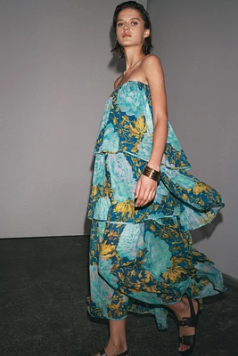 STRAPLESS DRESS ZW COLLECTION