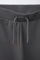 TEXT SWEATSHIRT AND FLARE LEGGINGS SET