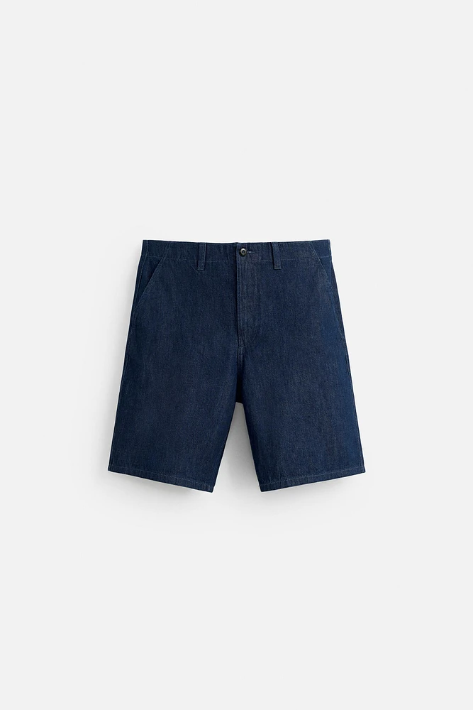 BERMUDA EN DENIM RELAXED FIT