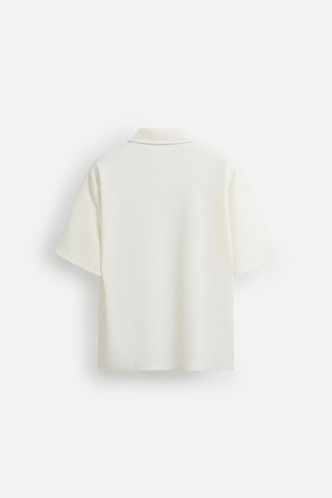 POLO STRUCTURE QUADRILLÉ