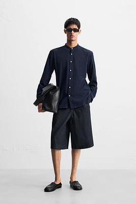 WRINKLED LOOK SHIRT