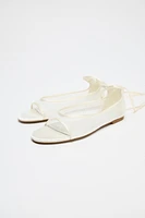 CHAUSSURES PLATES MESH POINTE OUVERTE ÉDITION LIMITÉE