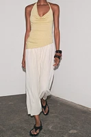 ROBE HALTER COMBINÉE