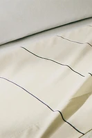 DRAP DE DESSUS RAYURES