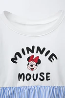 MINNIE MOUSE © DISNEY STRIPED COMBINATION DRESS