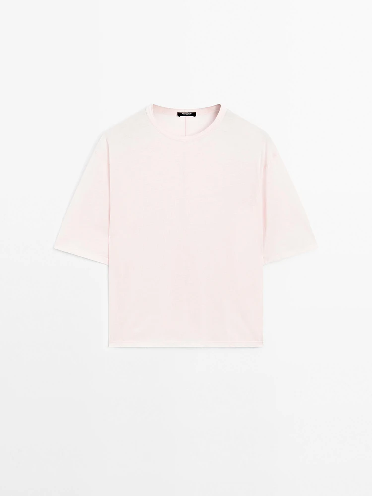 T-shirt à manches courtes 100 % coton