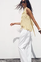 TOP HALTER VOLANTS