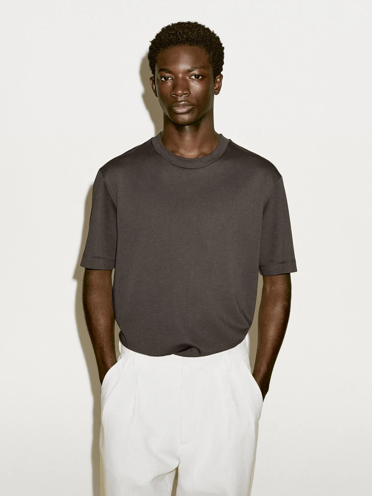 T-shirt regular fit en coton mélangé - Limited Edition