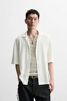 CHEMISE STRUCTURÉE DÉLAVÉE