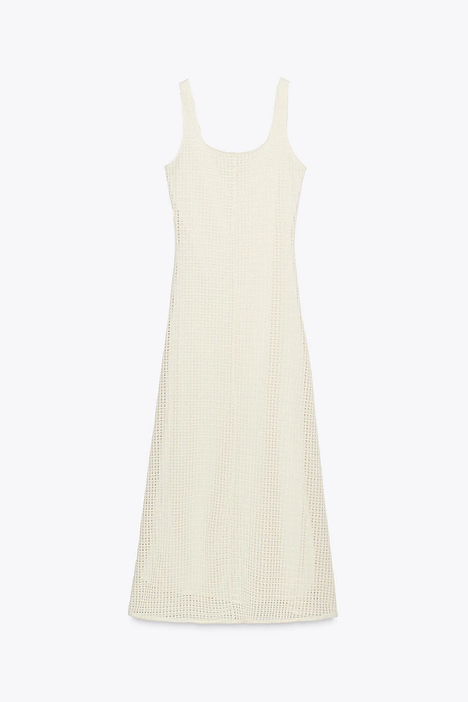 ROBE MIDI CROCHET