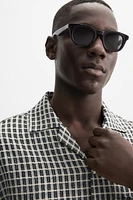 CHEMISE RELAXED FIT À CARREAUX