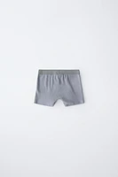 AGES 6-14/ THREE-PACK OF BOXERS WITH LABEL