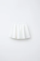 JUPE-SHORT BERMUDA CONTRASTE AVEC MODAL