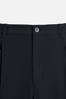 PANTALON COUPE DÉCONTRACTÉE À PLIS