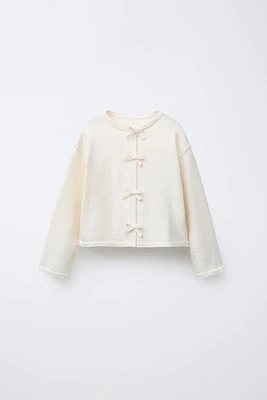 BOW KNIT SWEATER