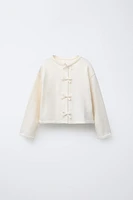 BOW KNIT SWEATER