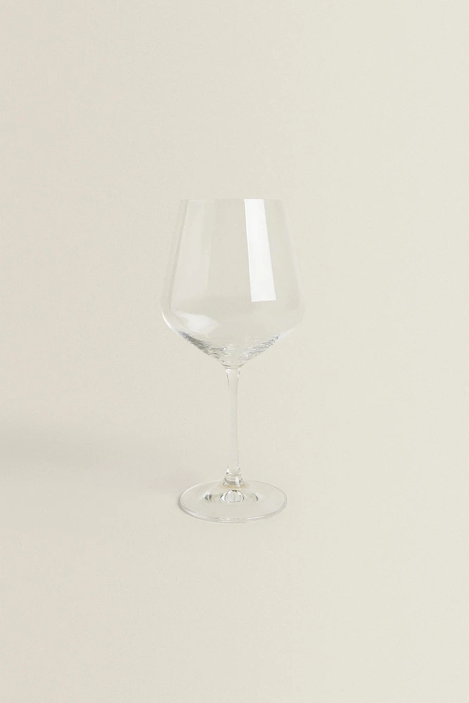 LARGE BOHEMIA CRYSTAL GLASS