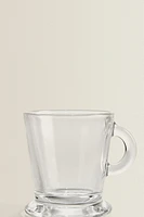 TRANSPARENT GLASS ESPRESSO CUP