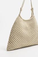 SAC CABAS EN MACRAMÉ
