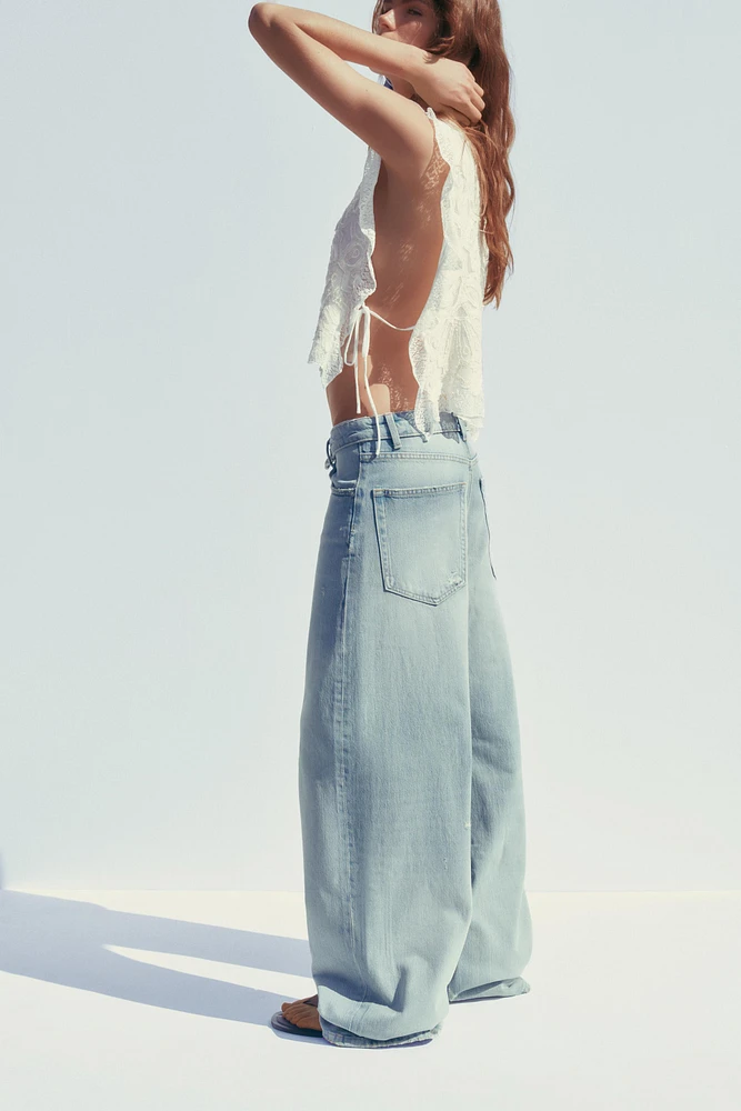 JEAN TRF REVERS TAILLE HAUTE