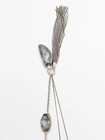 Contrast ceramic necklace