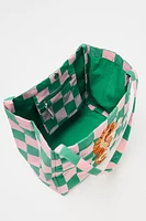 GRAPHIC WOVEN SHOPPER