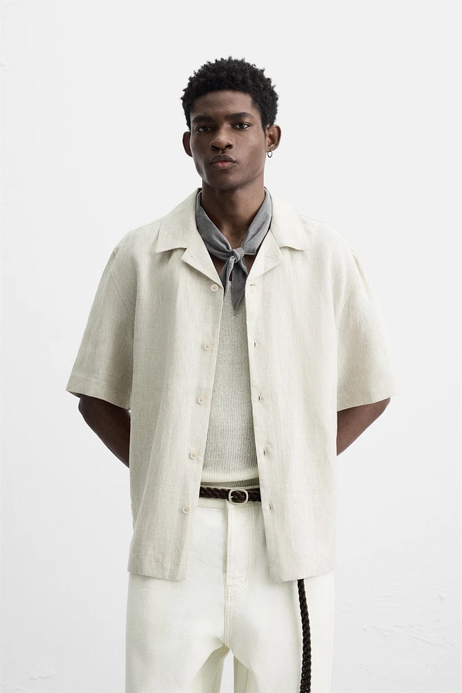 CHEMISE 100 % LIN