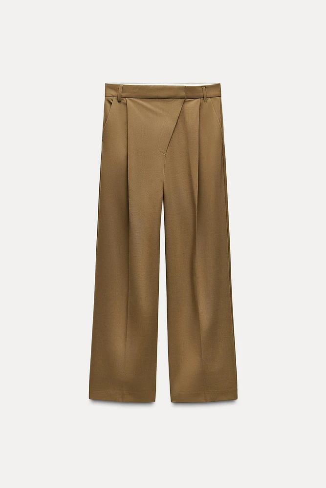 ASYMMETRIC FRONT PANTS