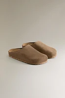 MINIMALIST LEATHER CLOGS