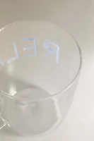 TASSE BOROSILICATE INSCRIPTION