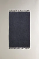 SERVIETTE DE PLAGE PARÉO RAYURES FINES