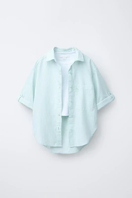 OXFORD SHIRT AND RIB T-SHIRT PACK