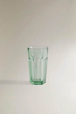 VERRE ACRYLIQUE MARTELÉ COLORÉ
