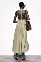 ROBE MIDI AVEC LIN VOLUME