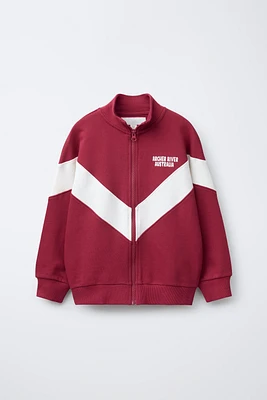 SWEAT ZIPPÉ SPORTY