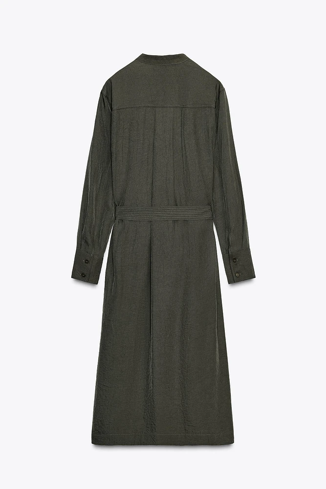 ROBE MI-LONGUE CEINTURE ZW COLLECTION