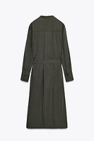 ROBE MI-LONGUE CEINTURE ZW COLLECTION