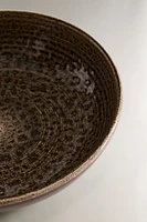 ASSIETTE CREUSE RELIEF