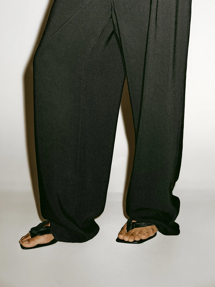 Pantalon de costume à pince en lin - Limited Edition