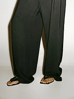 Pantalon de costume à pince en lin - Limited Edition