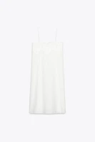ZW COLLECTION EMBROIDERED STRAP DRESS