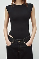 SLEEVELESS BODYSUIT