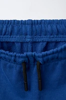 LABEL JOGGING SHORTS