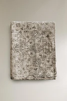 BLENDED FLORAL PRINT TABLECLOTH