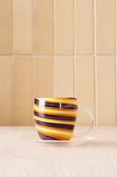 TASSE SOUCOUPE BOROSILICATE SPIRALE