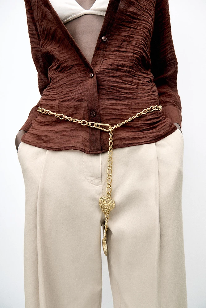 CEINTURE CHAÎNE CŒUR