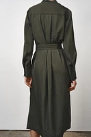 ROBE MI-LONGUE CEINTURE ZW COLLECTION