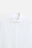 TEXTURED COTTON SHIRT