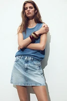 JUPE Z1975 MINI EN JEAN
